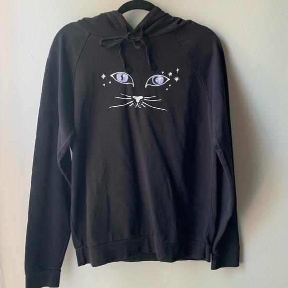 CAT EAR HOODIE COZY FALL HALLOWEEN FASHION - Picture 1 of 3
